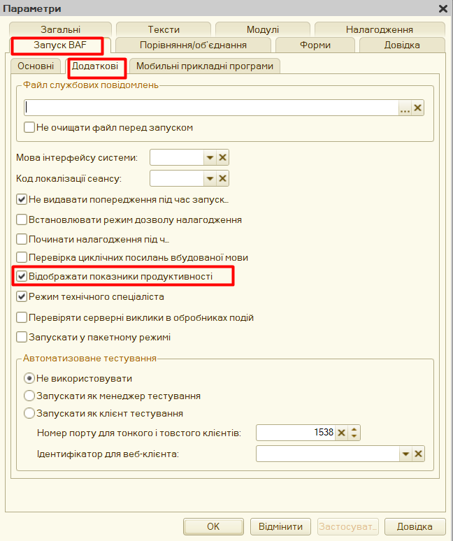 показники продуктивності